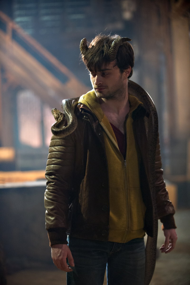 Illustration for article titled Daniel Radcliffe Looks Like Hell In These New Horns Stills